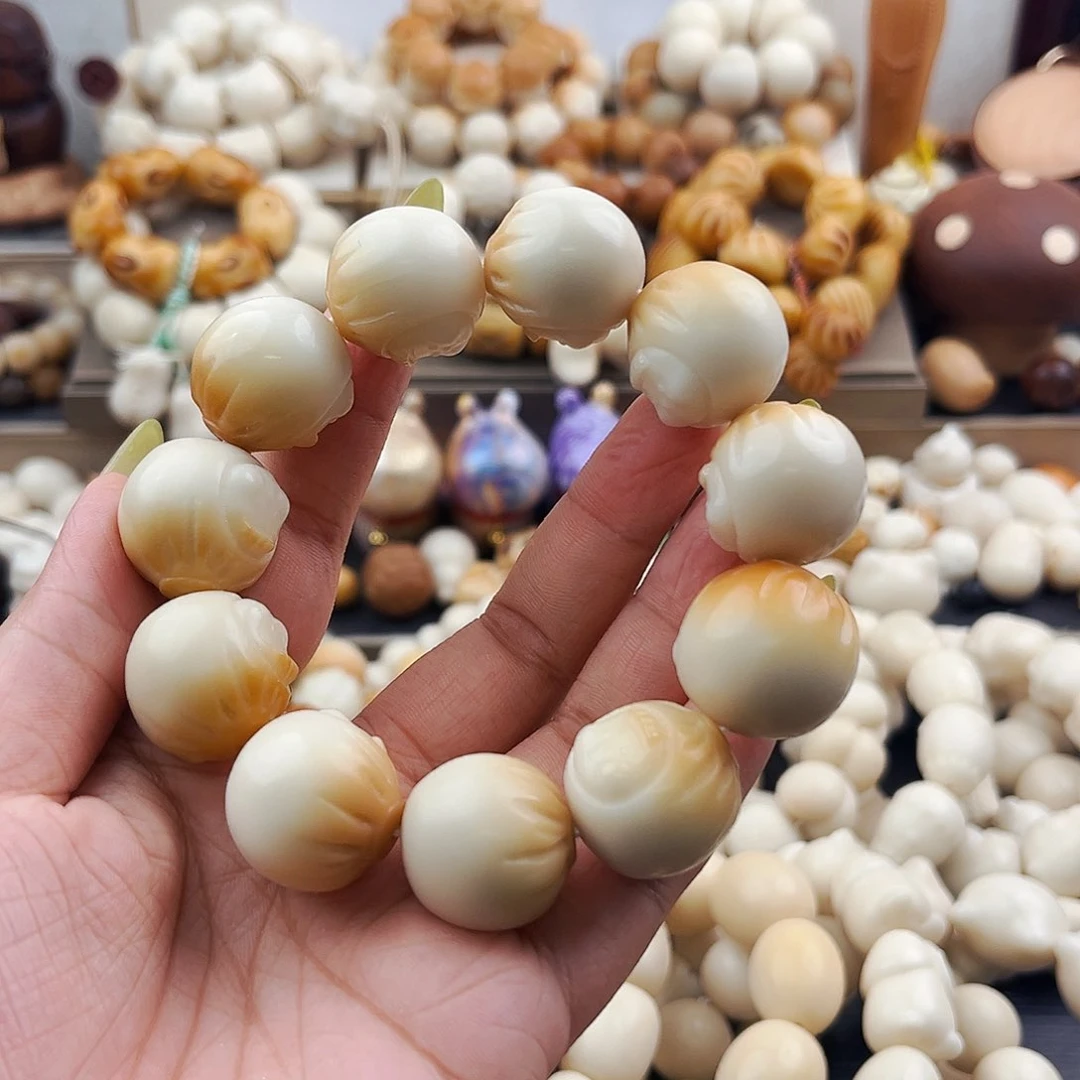 菩提根/象牙果吊坠多妹包子