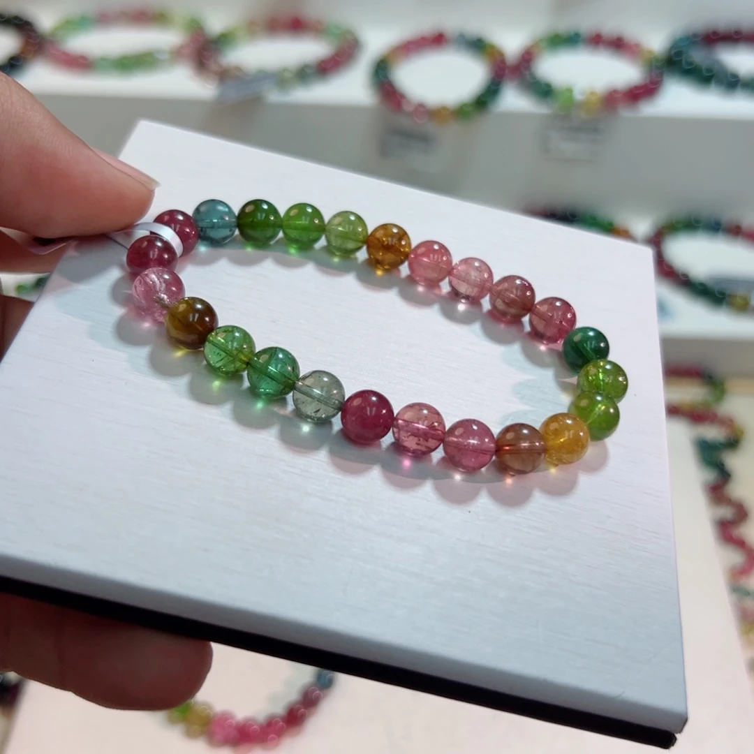 未镶嵌手链碧玺碧玺