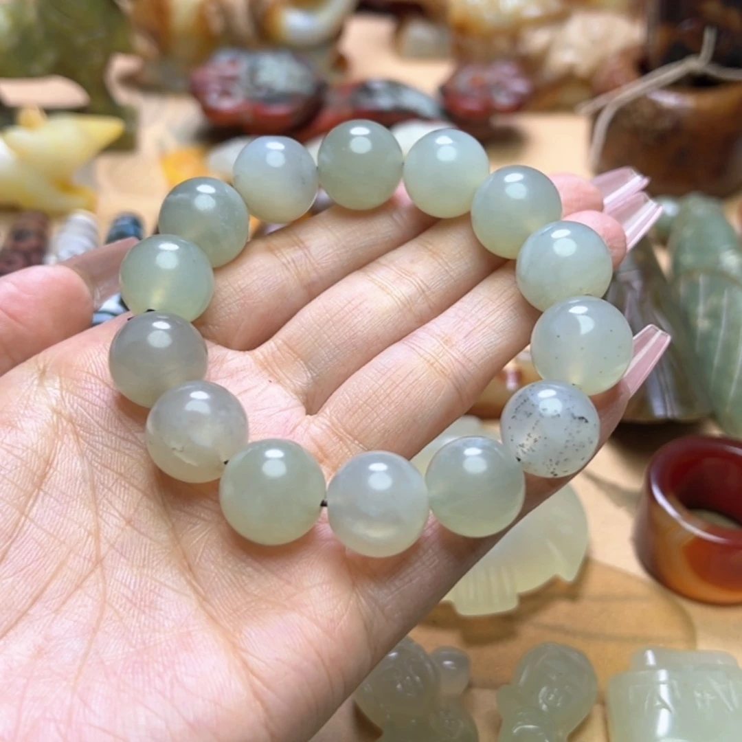 【闪购商品】蛇纹石玉颈饰未镶嵌