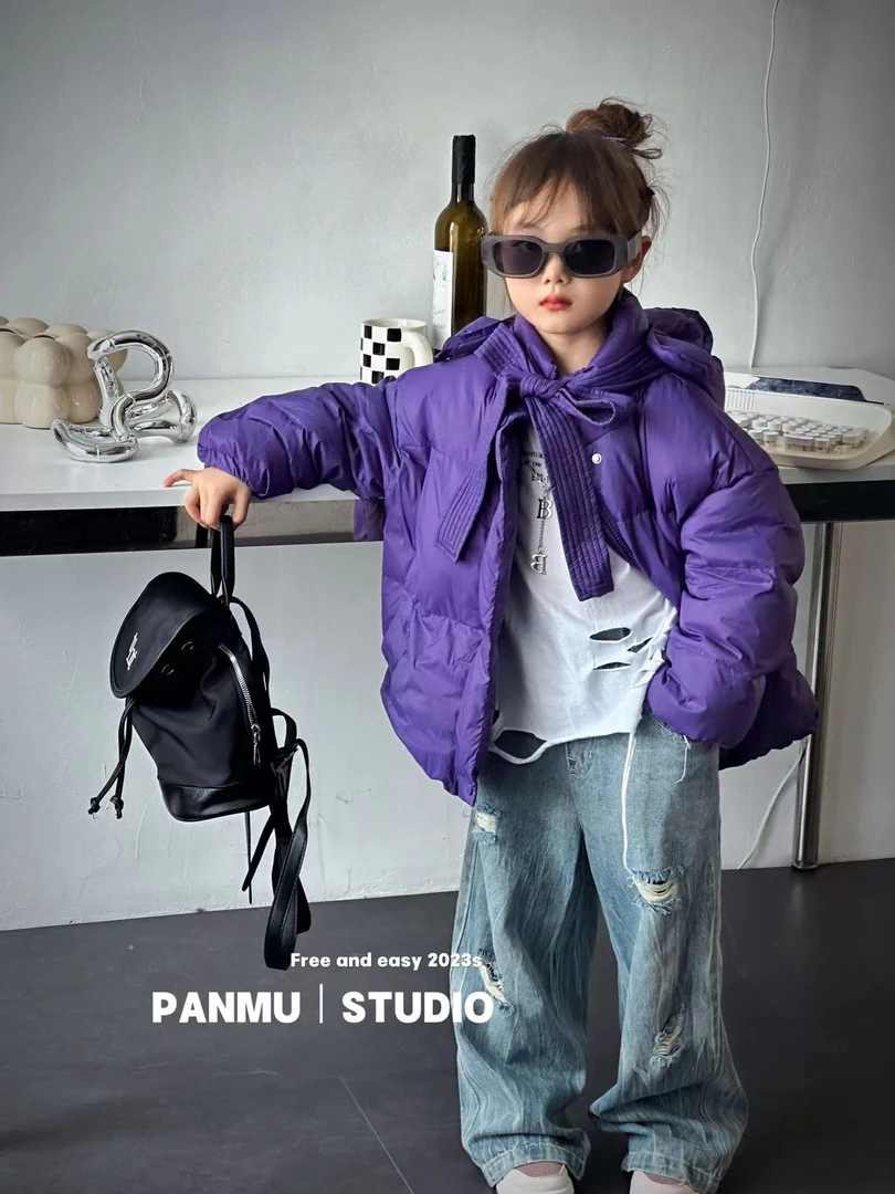 Y-N489【阿楠家甄选】洋气女童加厚保暖公主风外套