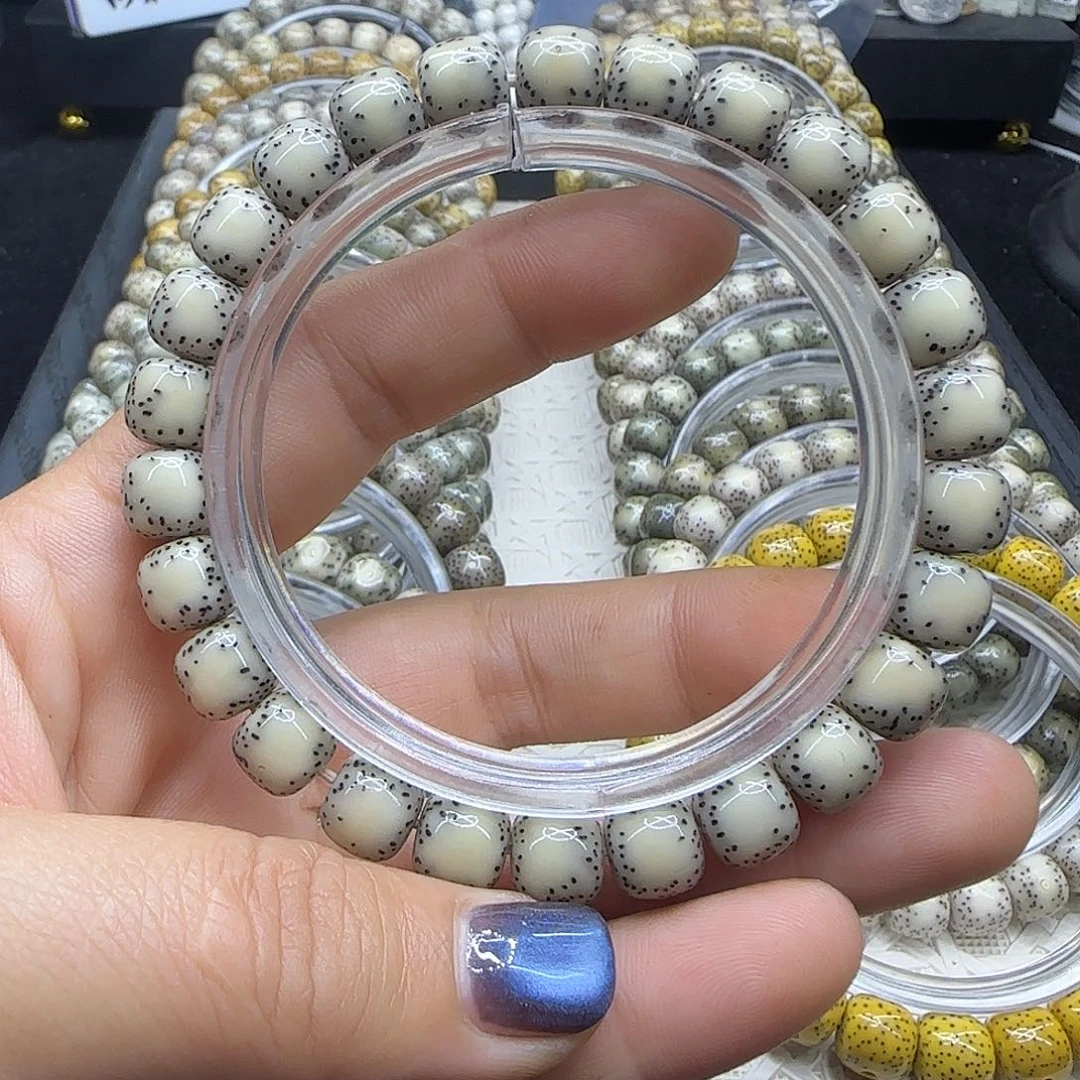 星月菩提手串星月菩提9×8