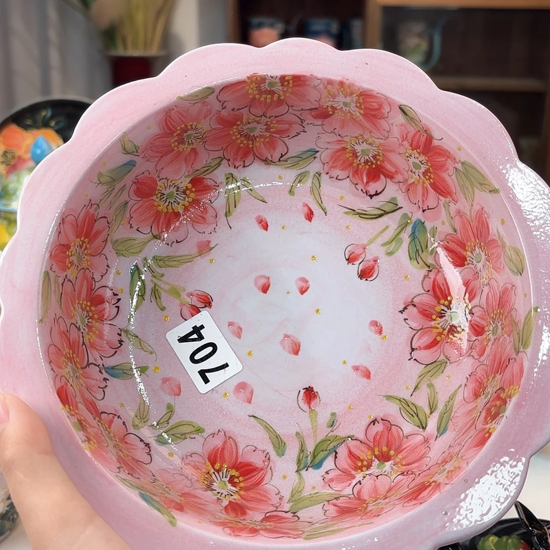 景德镇手绘高温釉下彩陶瓷茶具