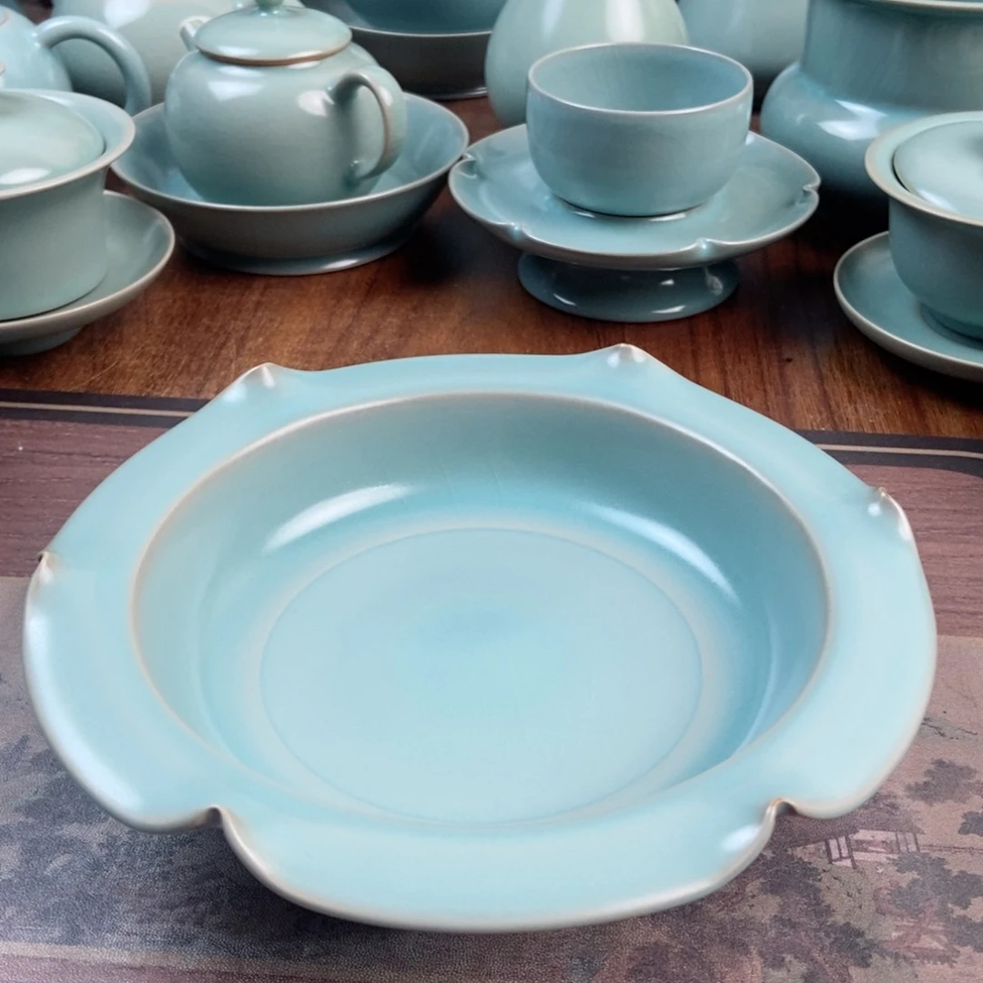 摆件原产地原矿汝瓷～茶器