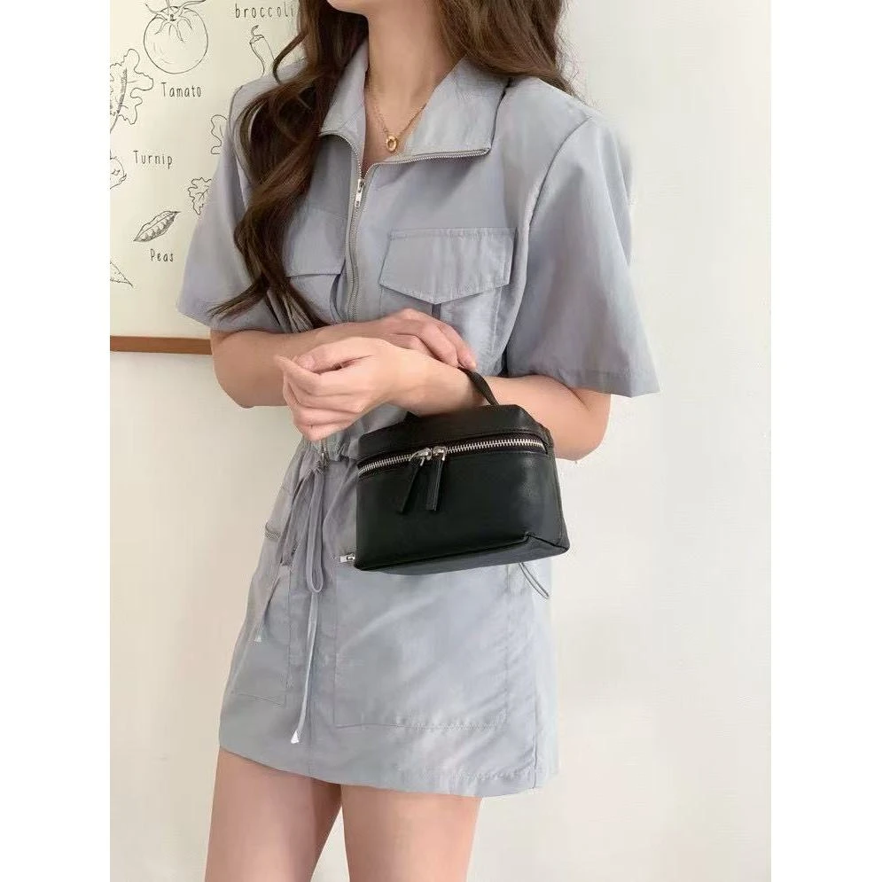 L-H60288#『泡菜博主推荐~』精致百搭单肩斜挎包（真真）（16*8*1