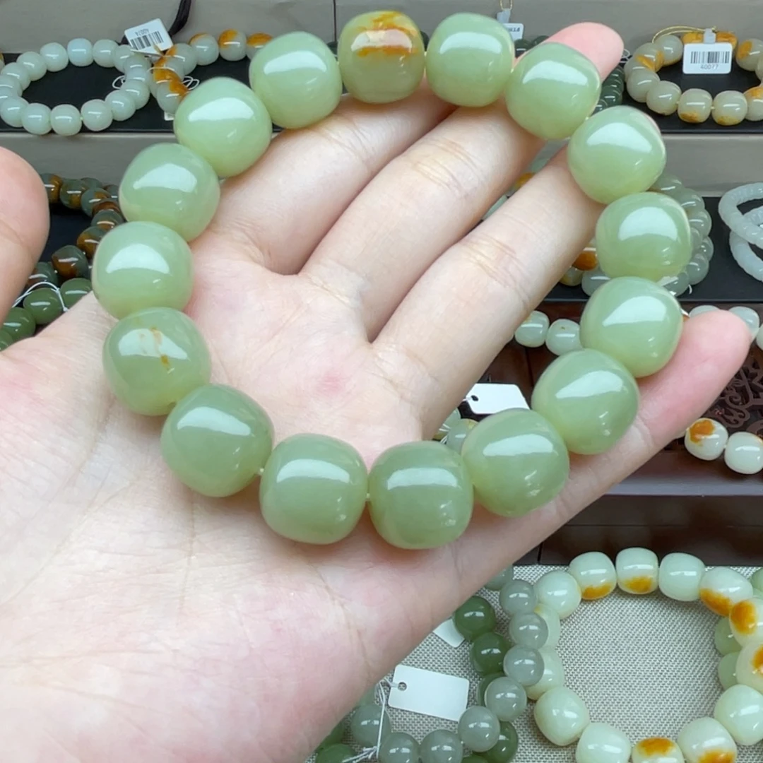 和田玉（糖玉）未镶嵌手链