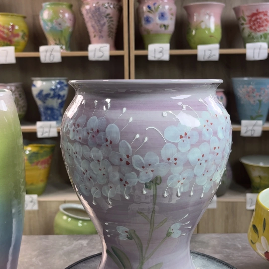 景德镇陶瓷花盆花盆