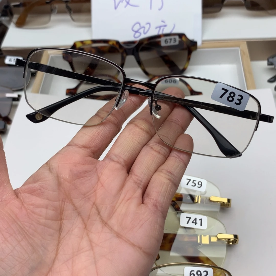 分体款半框眼镜783