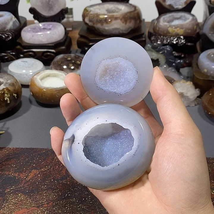 水晶摆件未镶嵌聚宝盆