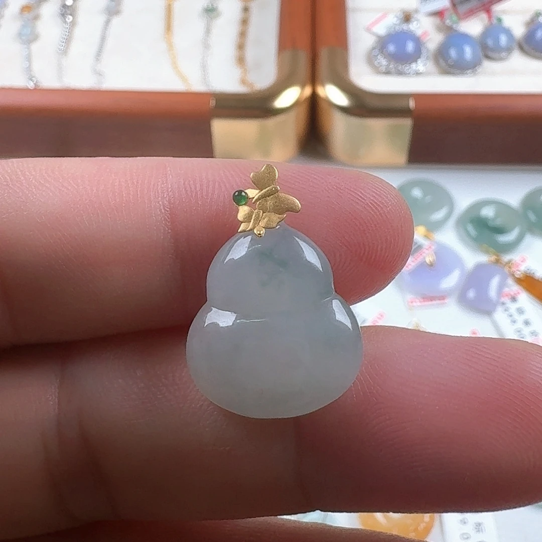 颈饰未镶嵌翡翠翡翠吊坠
