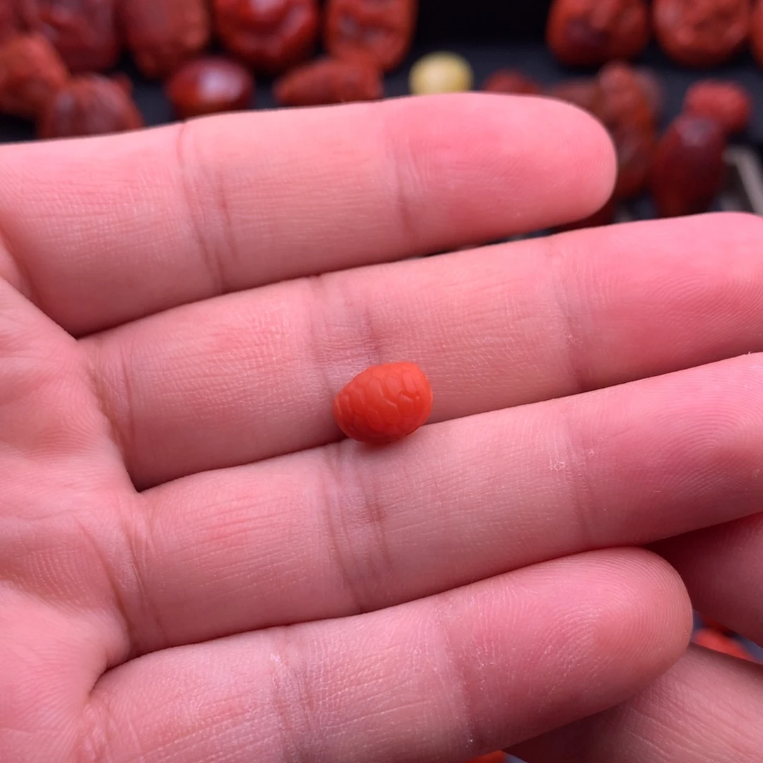 南红玛瑙未镶嵌精工富甲8.2mm