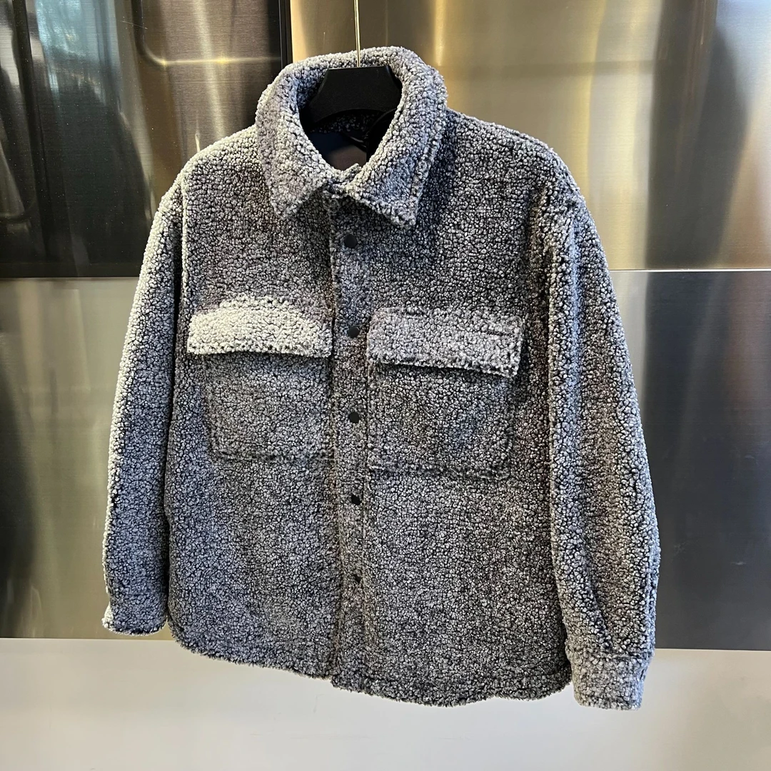 3599  秋冬阔版衬衫外套  W243-3061