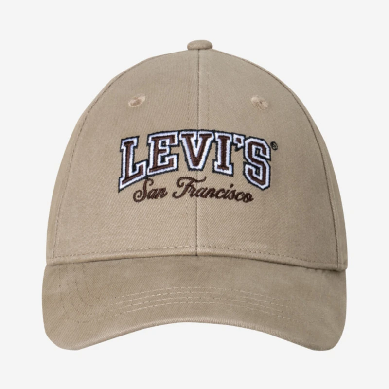 Levi's李维斯棒球帽儿童帽子男童户外鸭舌帽男女童透气运动遮阳帽