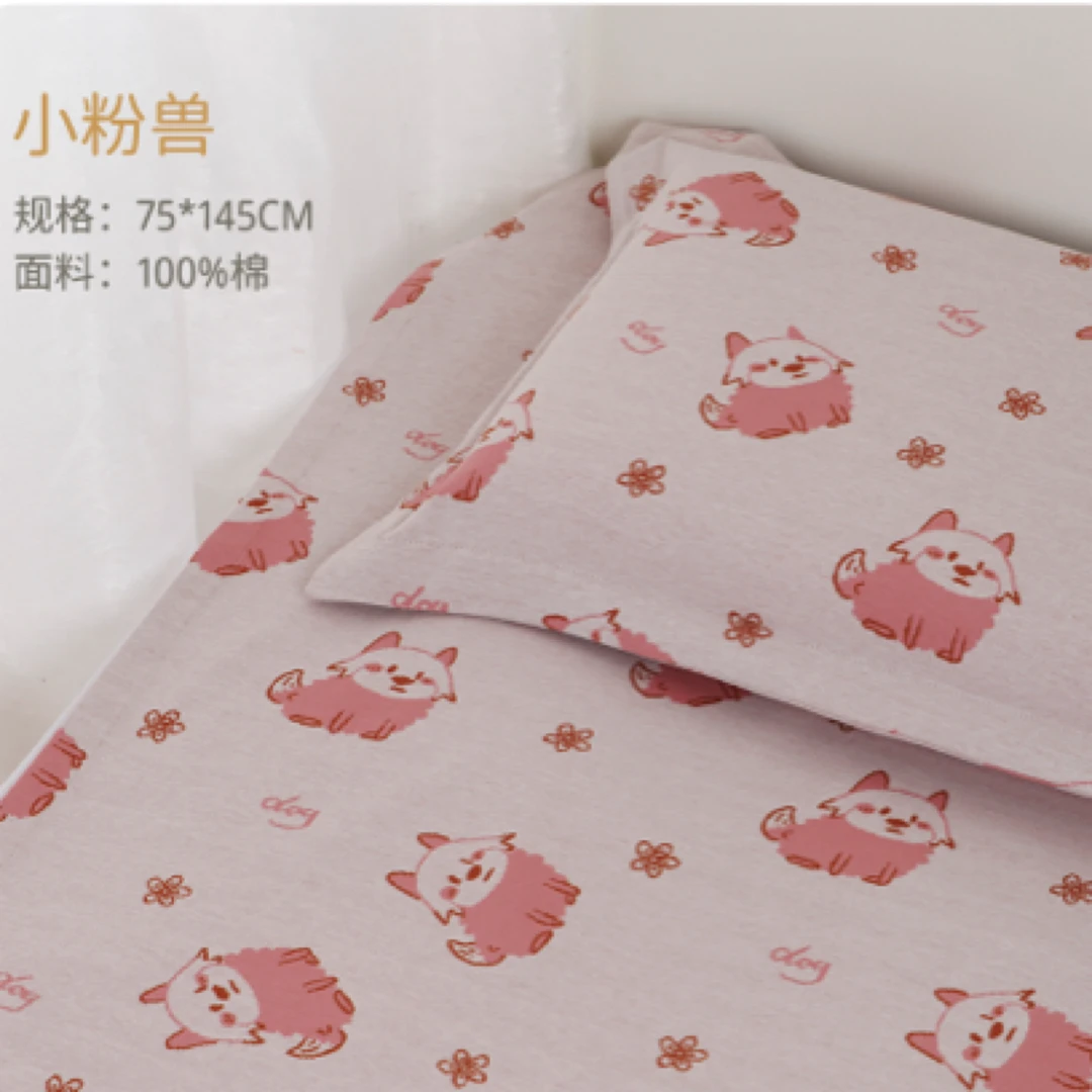 雅赞【针织棉儿童床单面料】A类婴幼儿用品亲肤床单学生宿舍