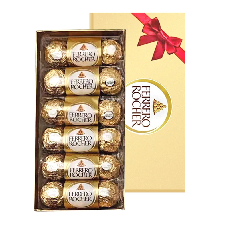 费列罗臻品巧克力制品糖果礼盒榛果全系列巧克力球巧克力零食批发