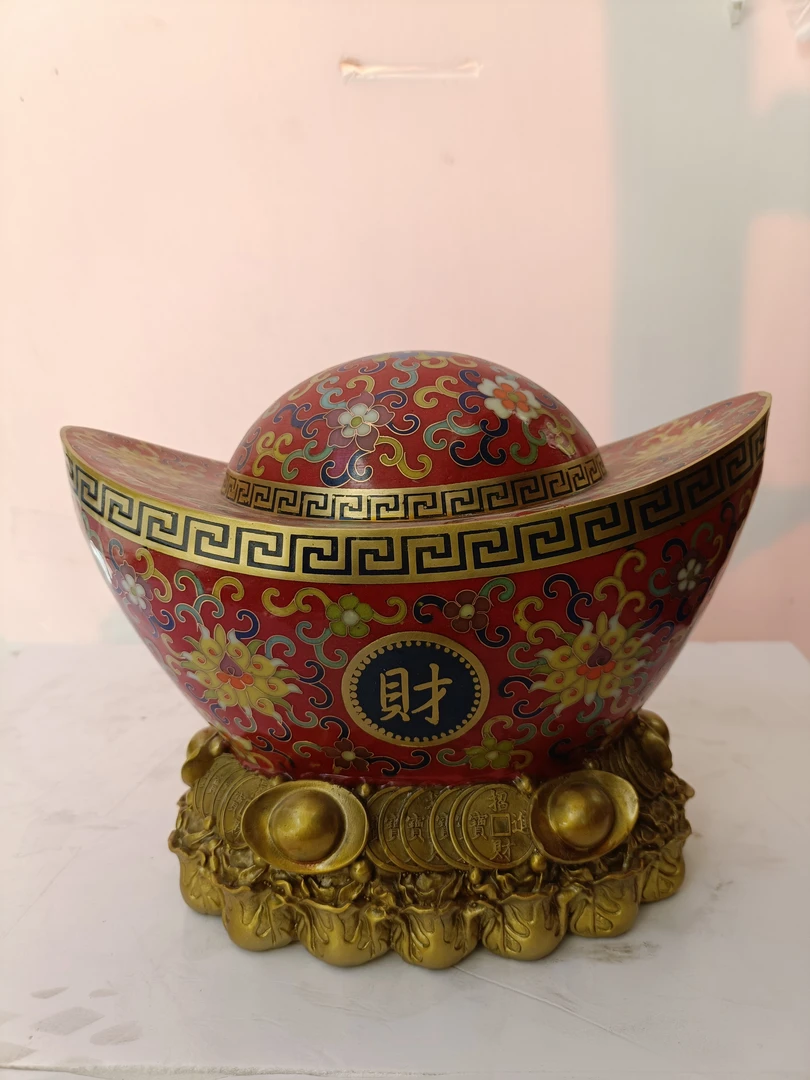 景泰蓝摆件店铺开业礼品