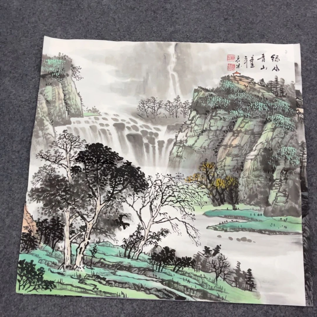 国画LD国画单幅任发