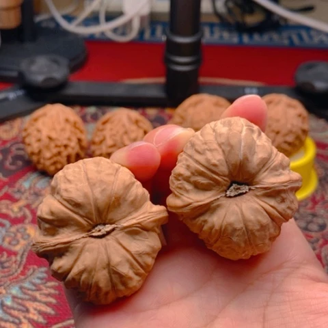 清***月吊坠文玩核桃南瓜