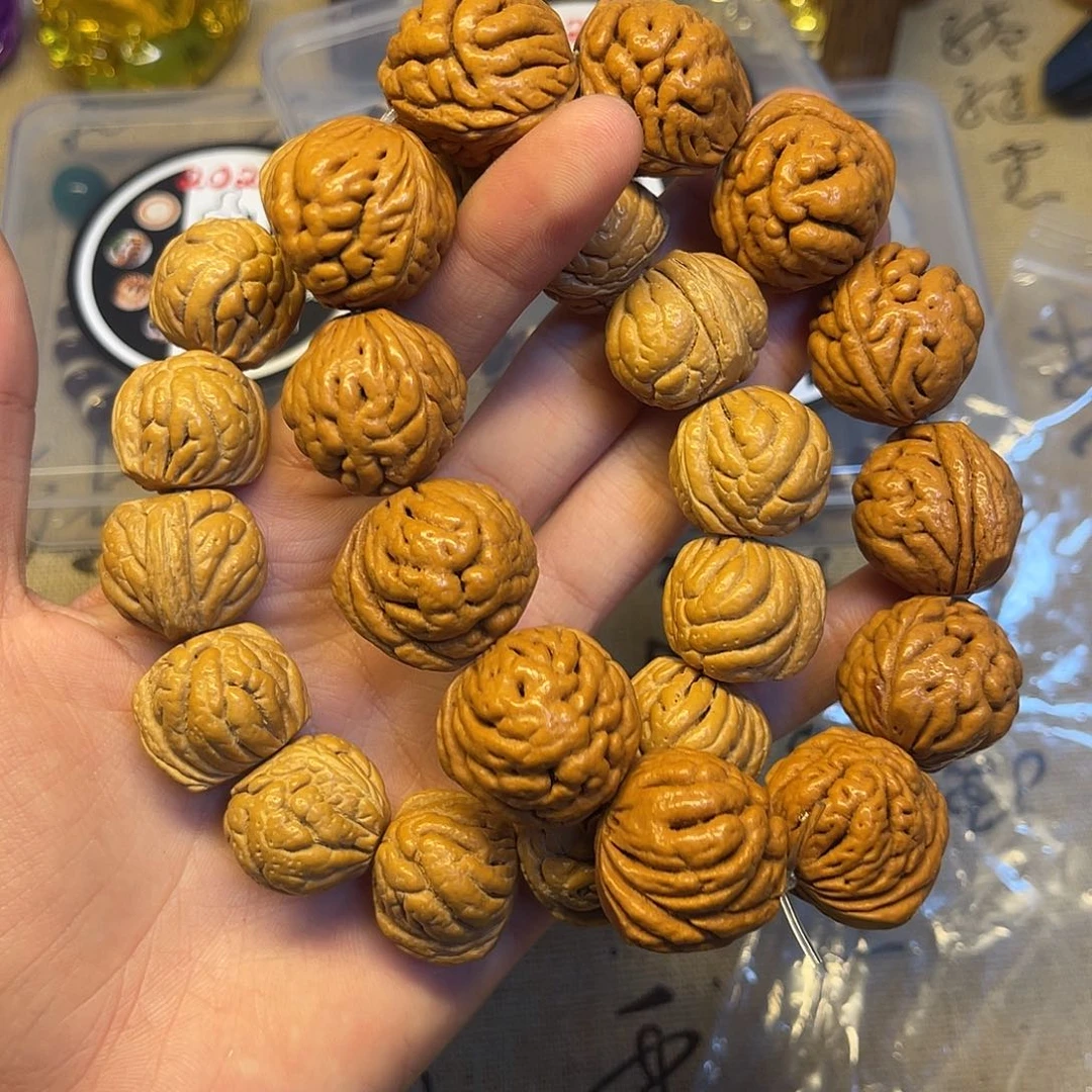 猴头核桃吊坠桃核