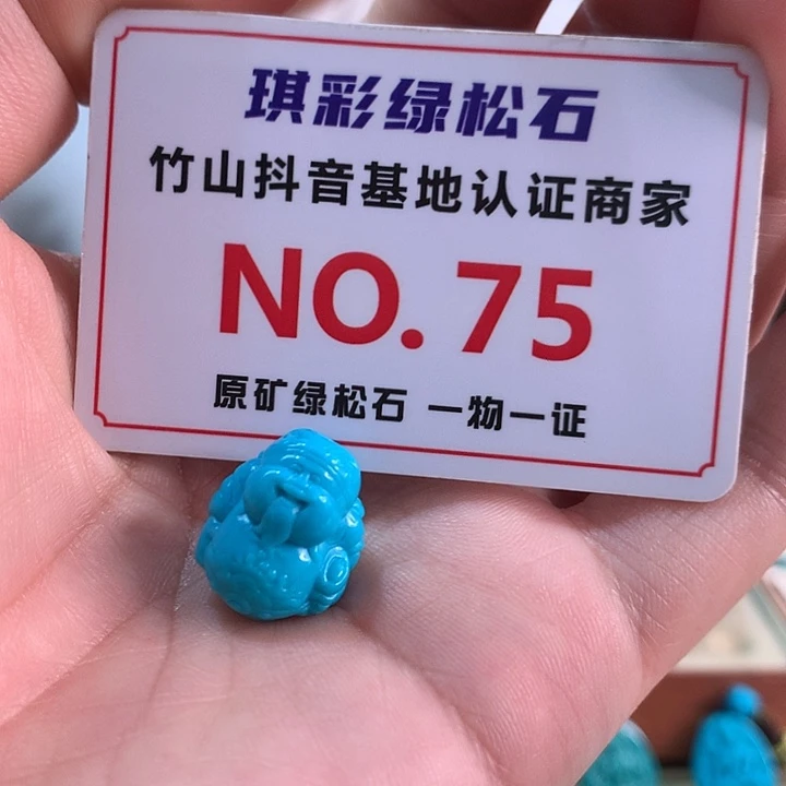 未镶嵌绿松石珠宝奇石