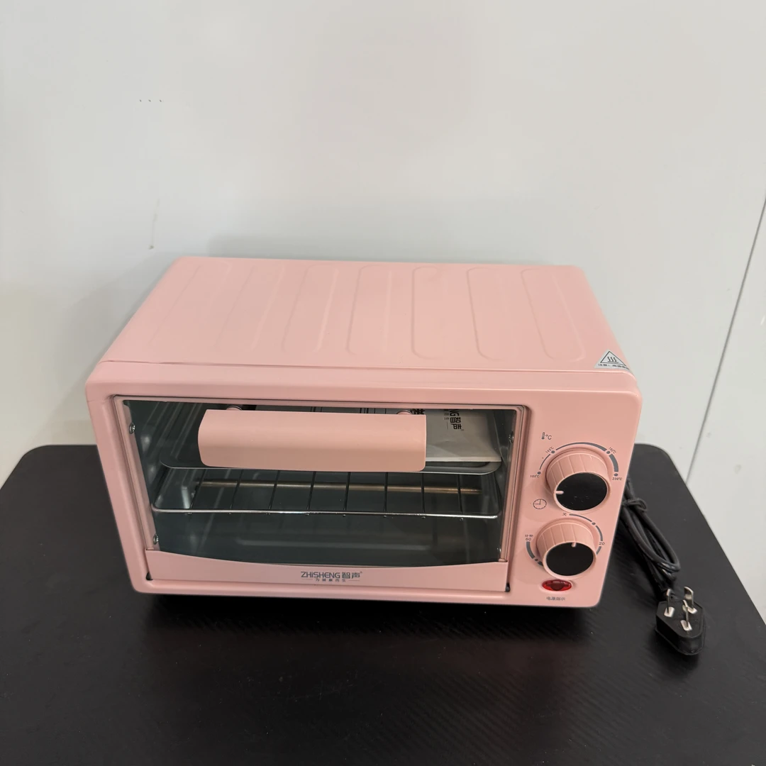 粉色小型家用电烤箱多功能全自动迷你烤箱P3
