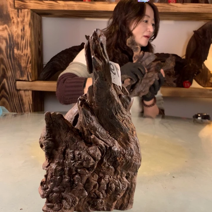 7***5天然的云南紫柚木会黄水