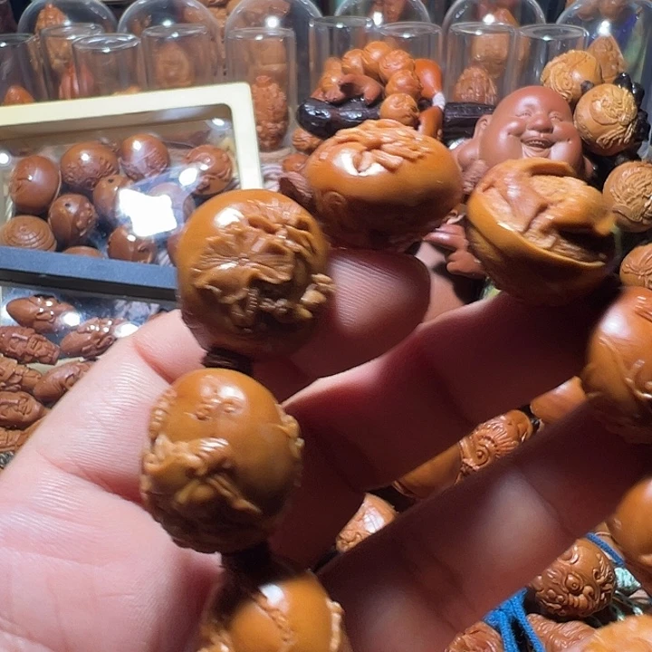 鸿***头手串/手链橄榄核梅林观音