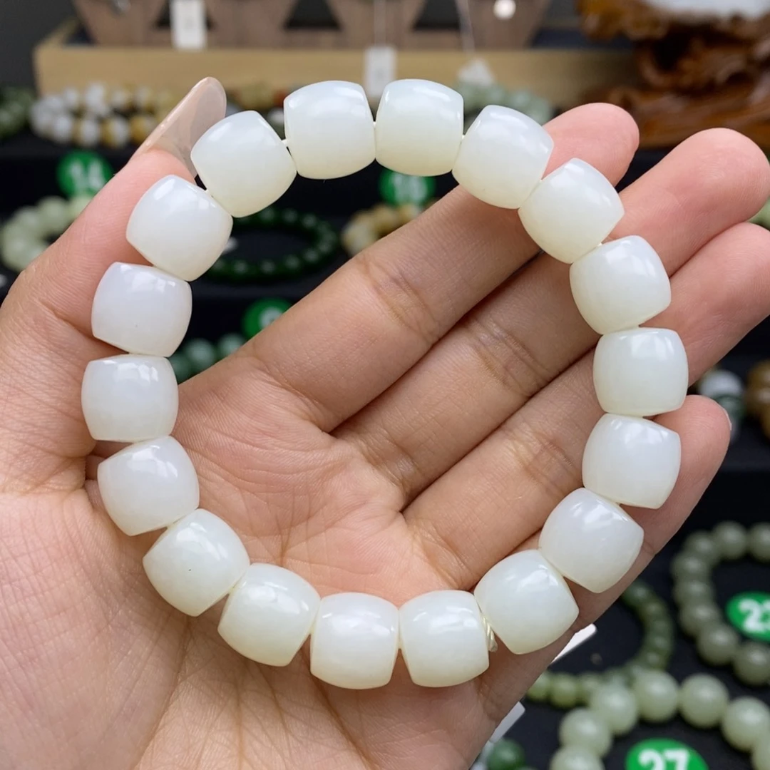 和田玉颈饰未镶嵌12mm