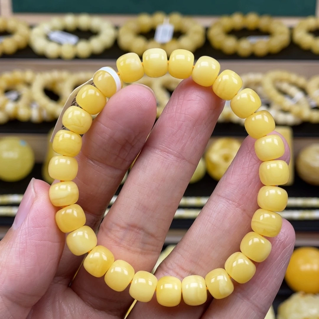 琥珀裸石未镶嵌琥珀蜜蜡