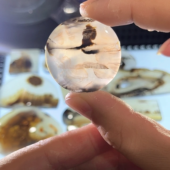 玛瑙/玉髓未镶嵌吊坠(不含链)