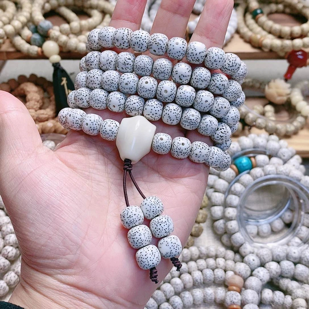 手串星月菩提定制一物一拍10*9m m108颗
