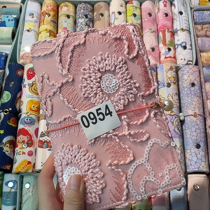 织绣A6活页不送纸0954