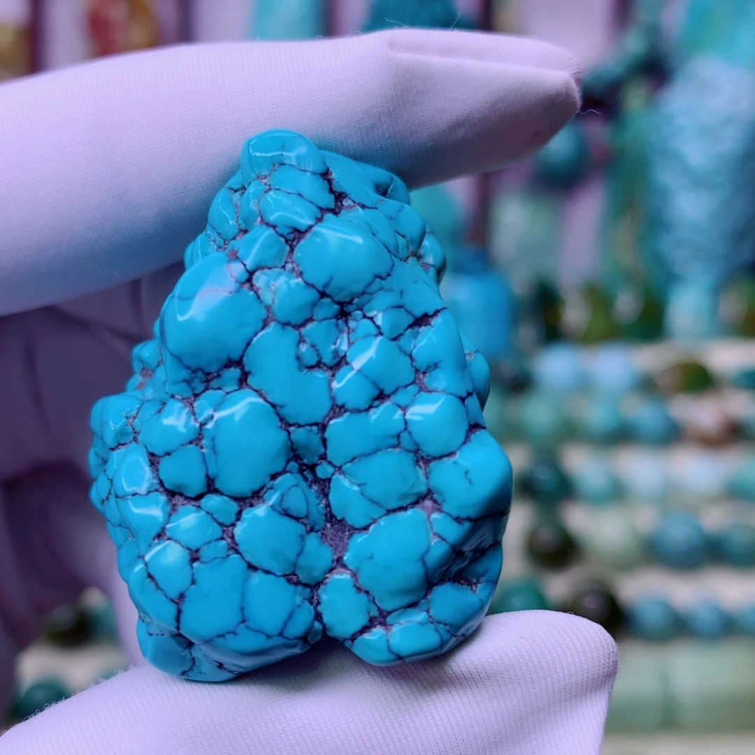 绿松石未镶嵌原矿绿松石