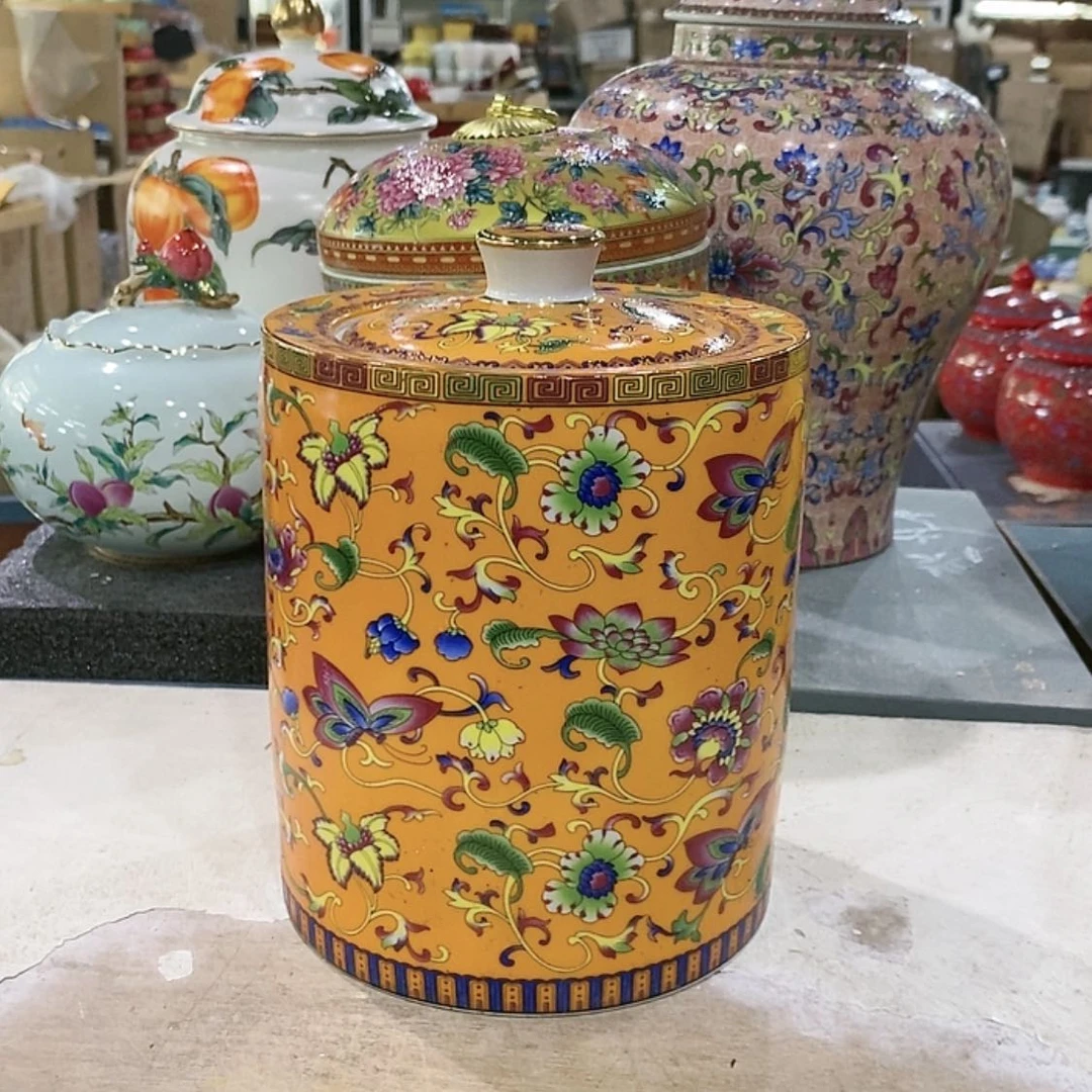 【闪购商品】罐茶叶罐陶瓷茶叶罐