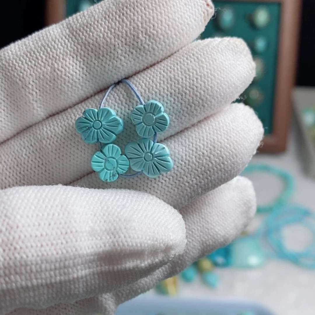 绿松石珠宝奇石未镶嵌