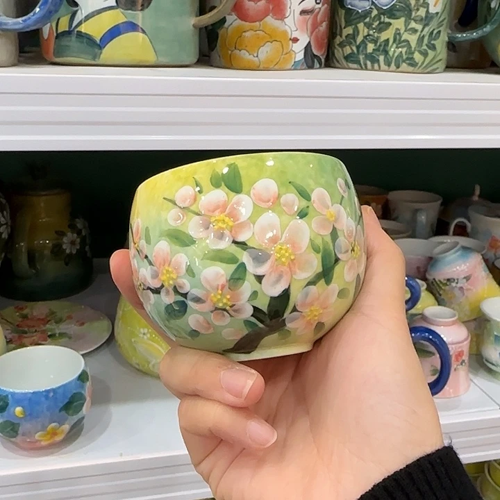 杯景德镇釉下五彩手绘