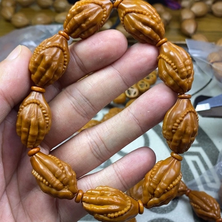 橄榄核手串/手链橄榄核雕工艺手串