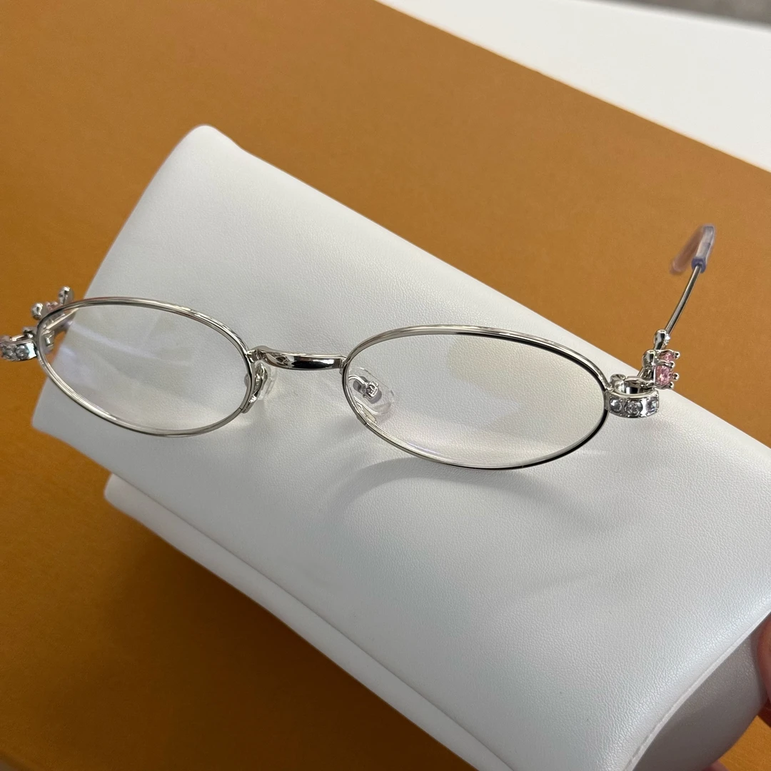 MUMUBYER·素颜神器 镂空设计猫眼金边平光镜