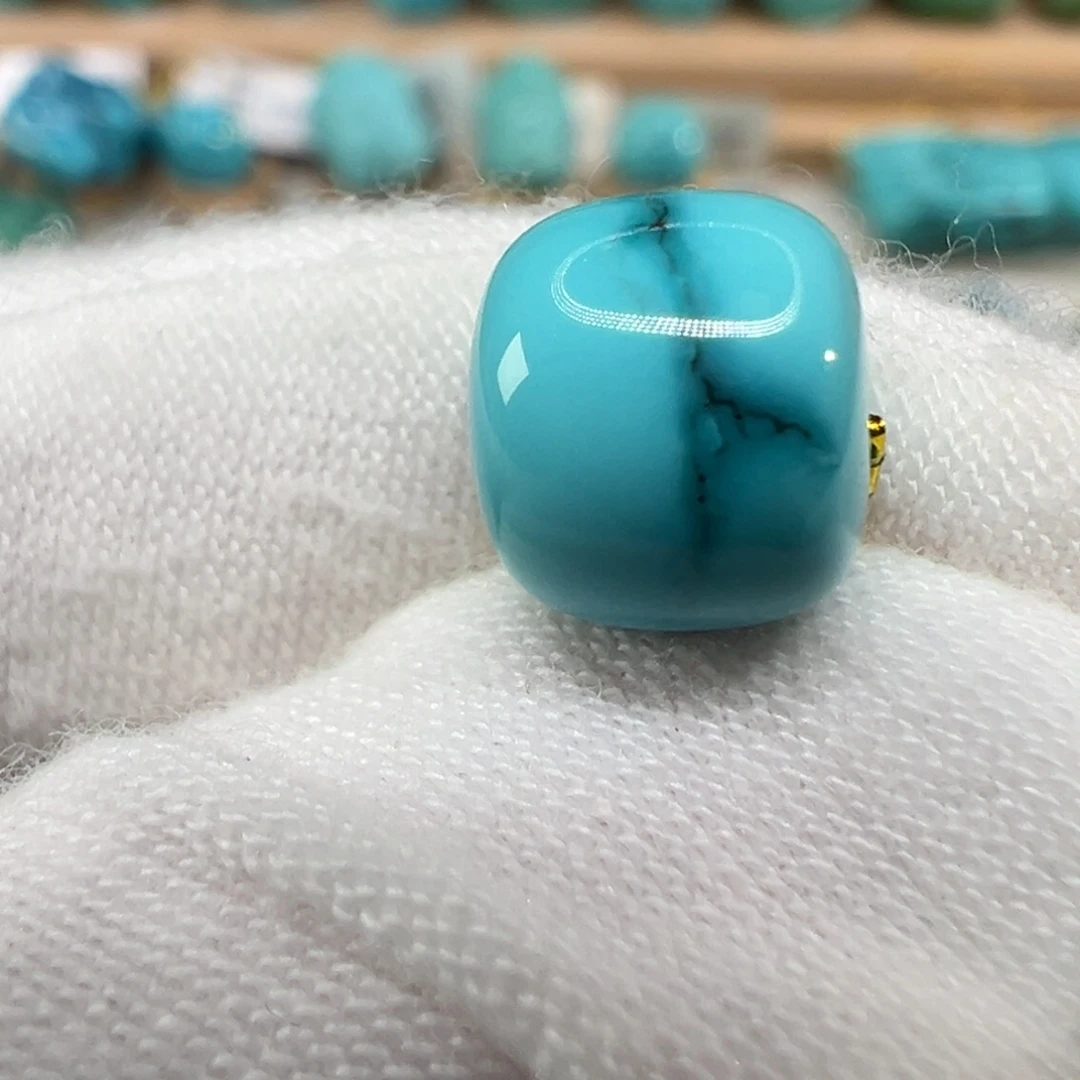 绿松石未镶嵌配饰8.7×7.5