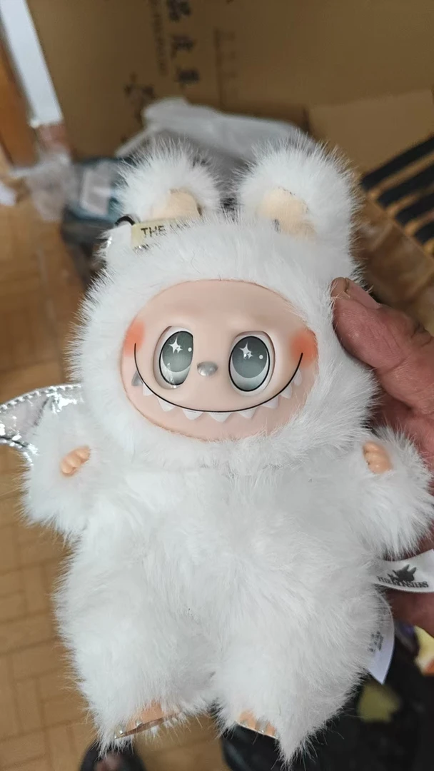 天使首领造型搪胶毛绒公仔大娃没有礼盒包装裸娃