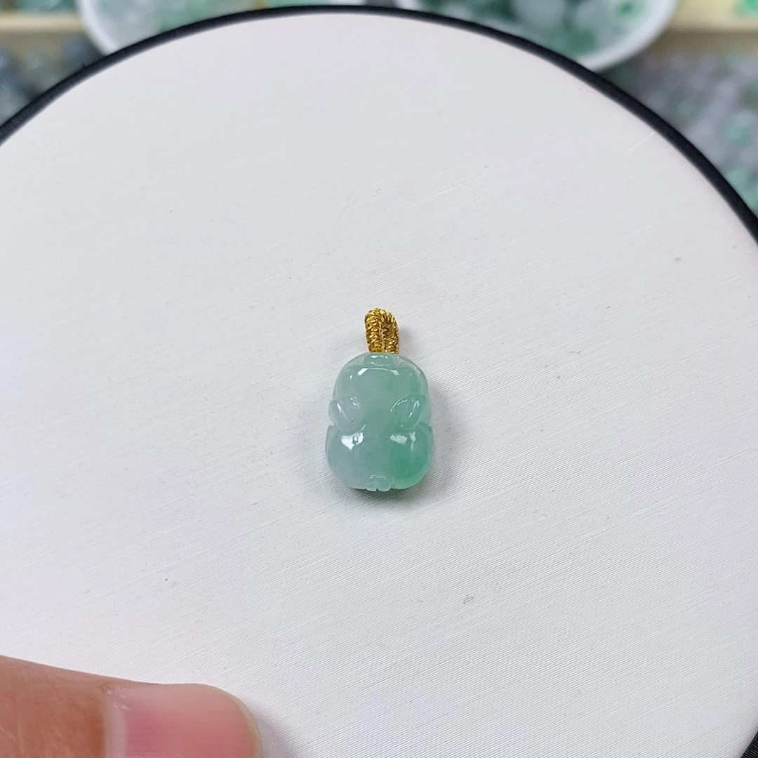 翡翠吊坠(不含链)未镶嵌妍