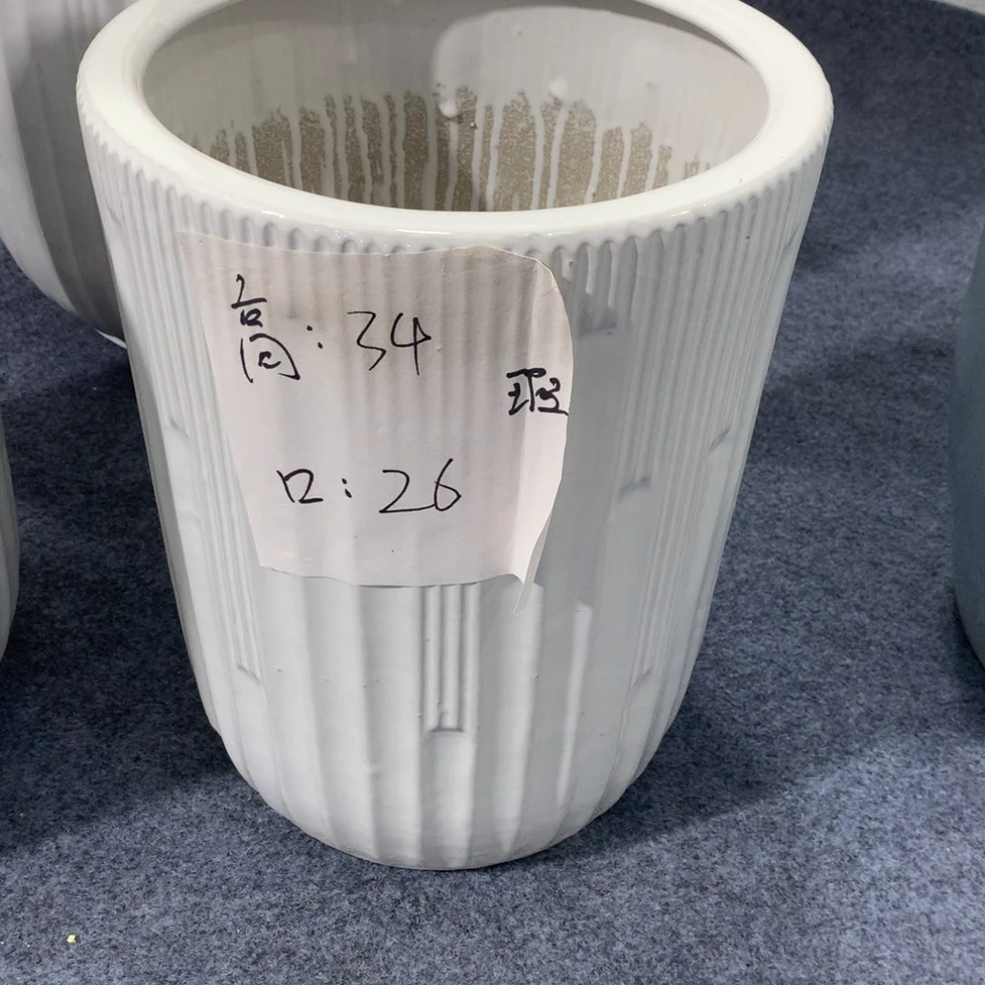 高温陶瓷花盆微瑕