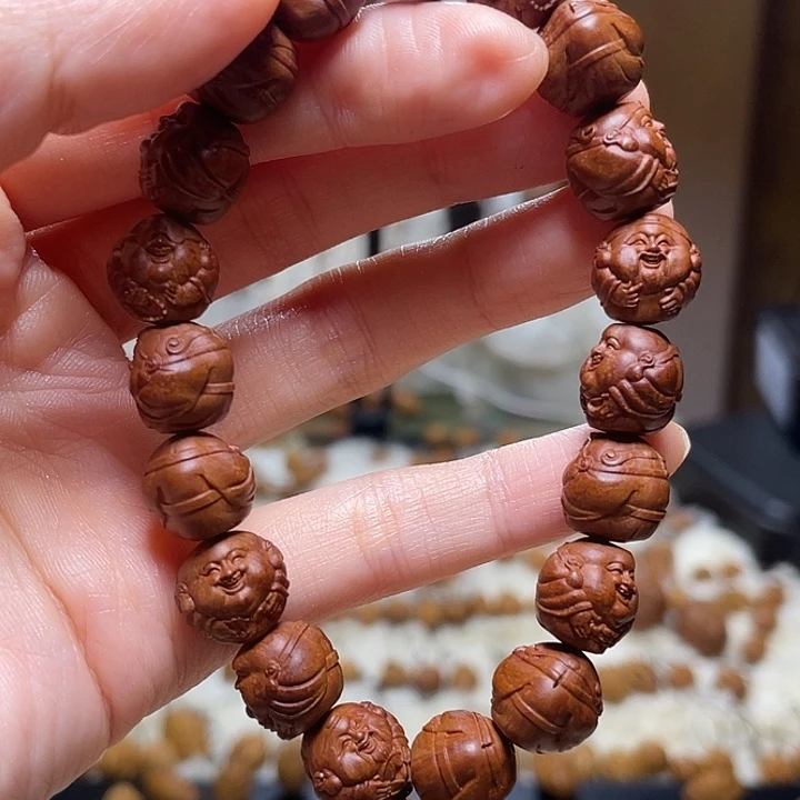 手串/手链橄榄核龙纹桃核 财迷
