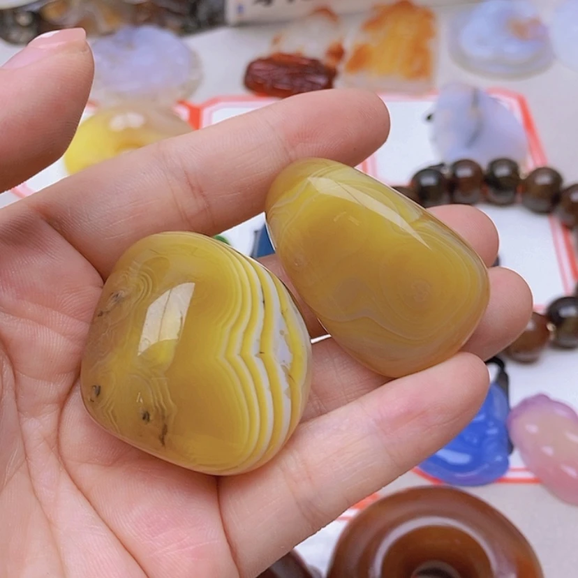 【闪购商品】玛瑙/玉髓未镶嵌珠宝半成品云*灵