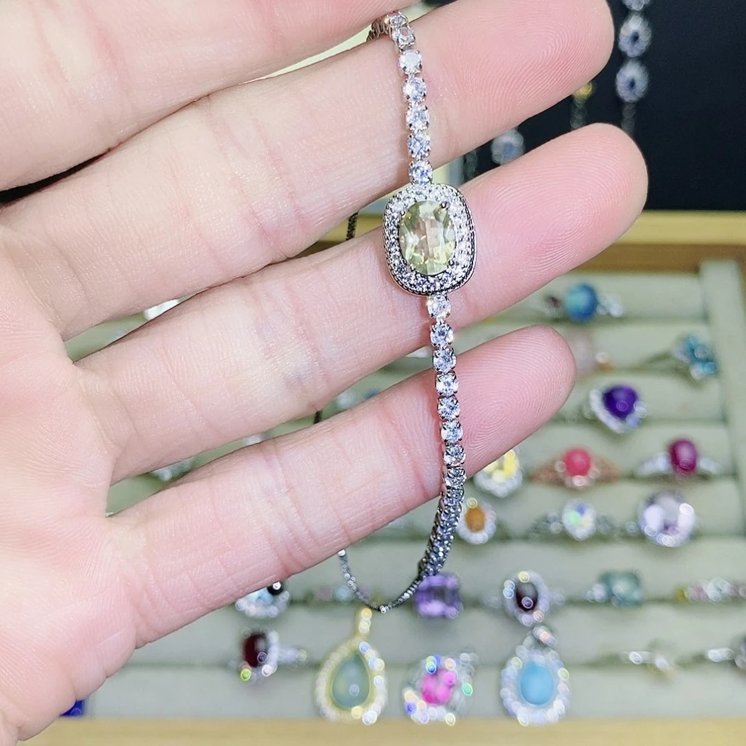 未镶嵌手链黄晶456