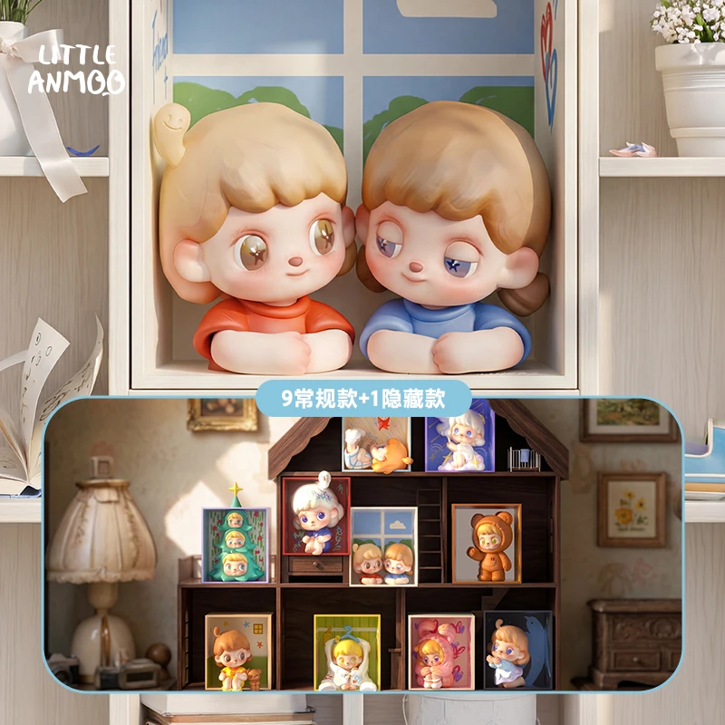 TNTSPACE【ANMOO】一隅间系列手办盲盒桌面摆件潮玩新品