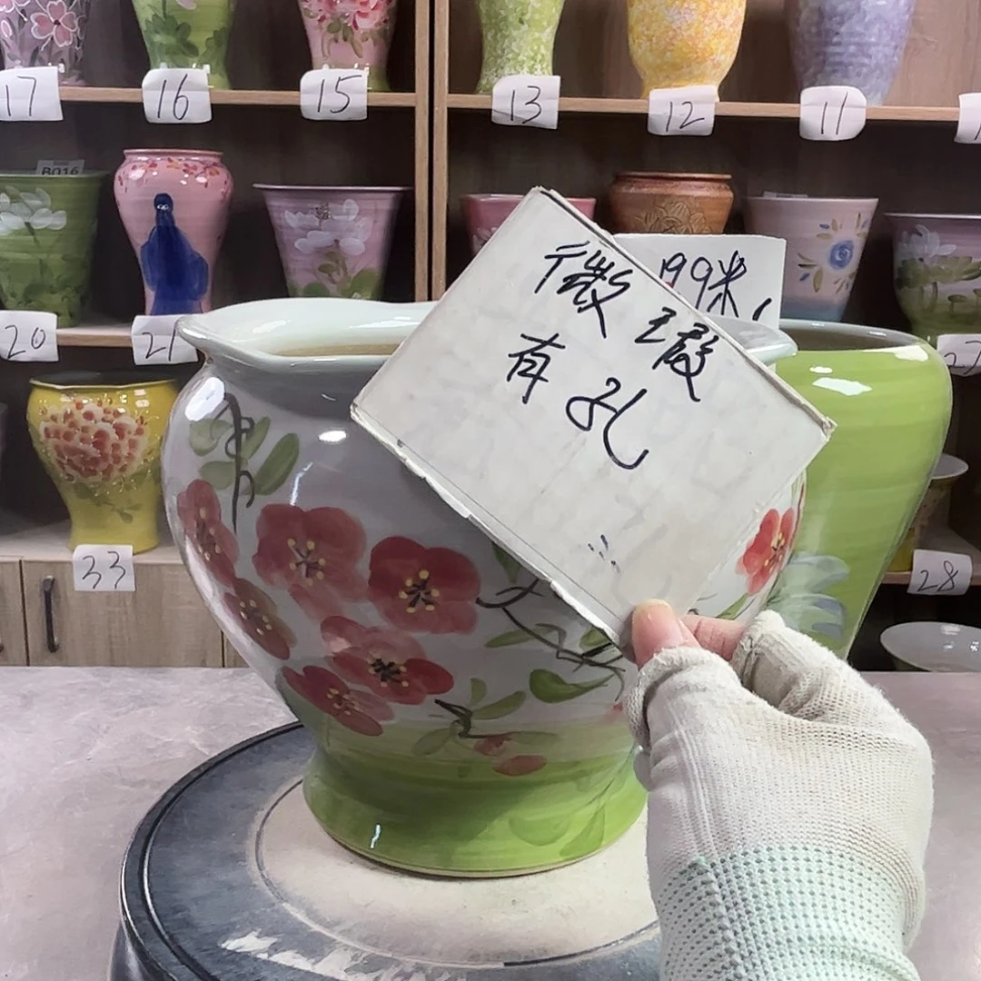 景德镇陶瓷花盆花盆