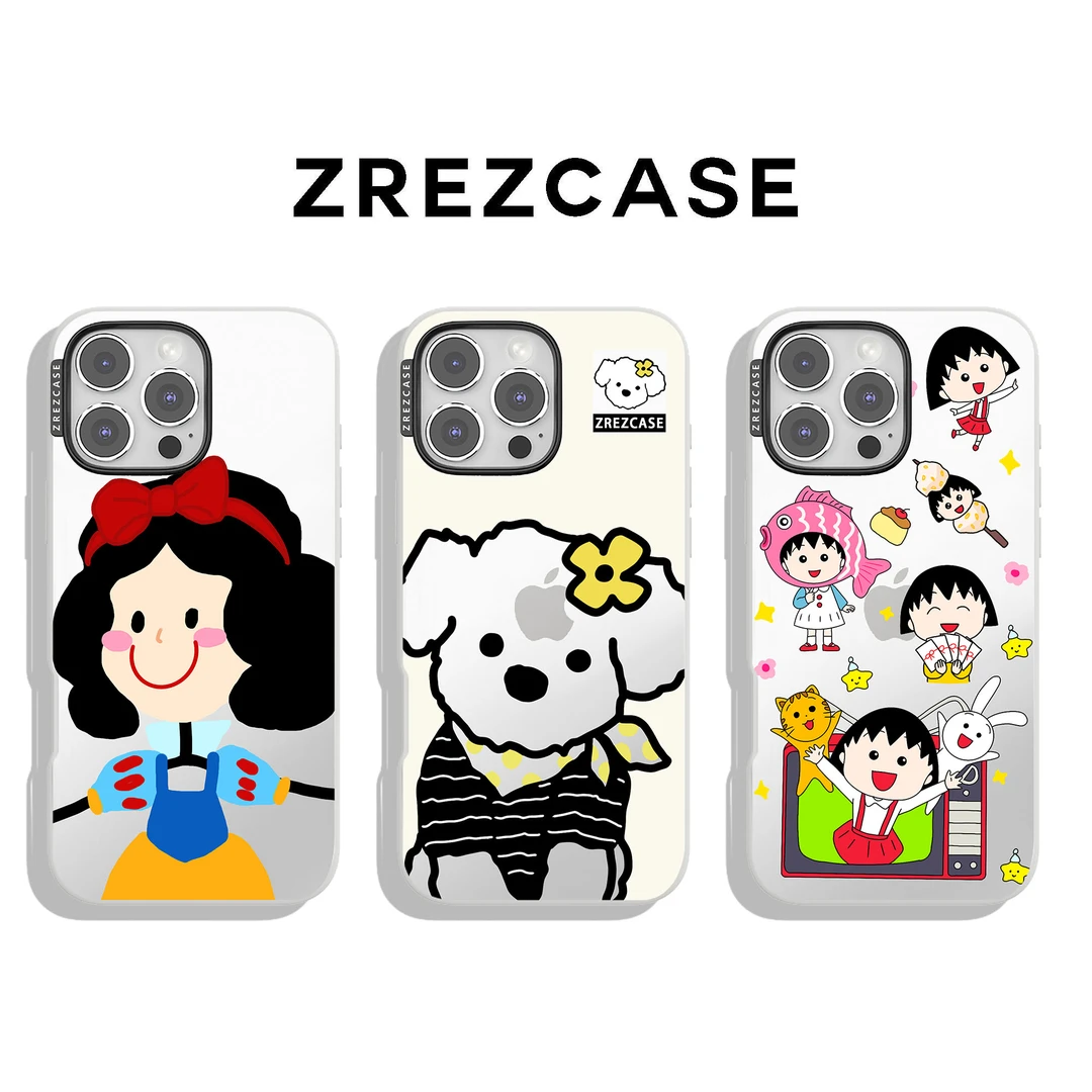 ZREZ 原创 [ 白雪公主 ] 适用苹果iPhone16ProMax防摔个性手机壳