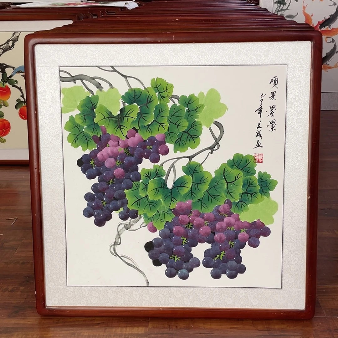 国画带框尺寸63*63厘米