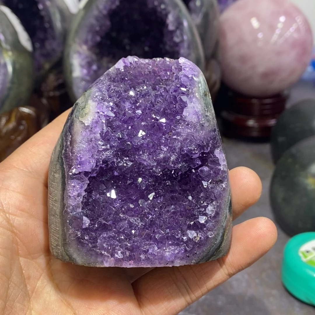未镶嵌珠宝半成品紫晶218