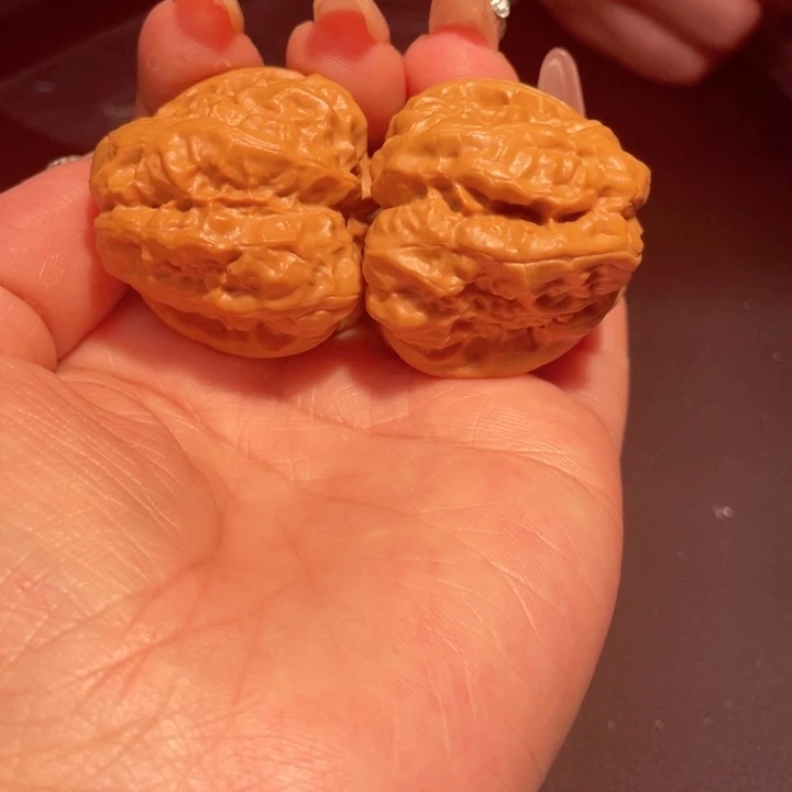 文玩核桃把件西***人蛤蟆39